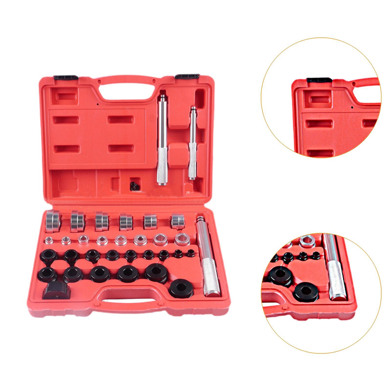 Mechanical Tools In Workshop - ベアリングシールリムーバーインストーラーキット（ハンドル付き）マスターブッシングセット、自動車整備工場用ツールキット