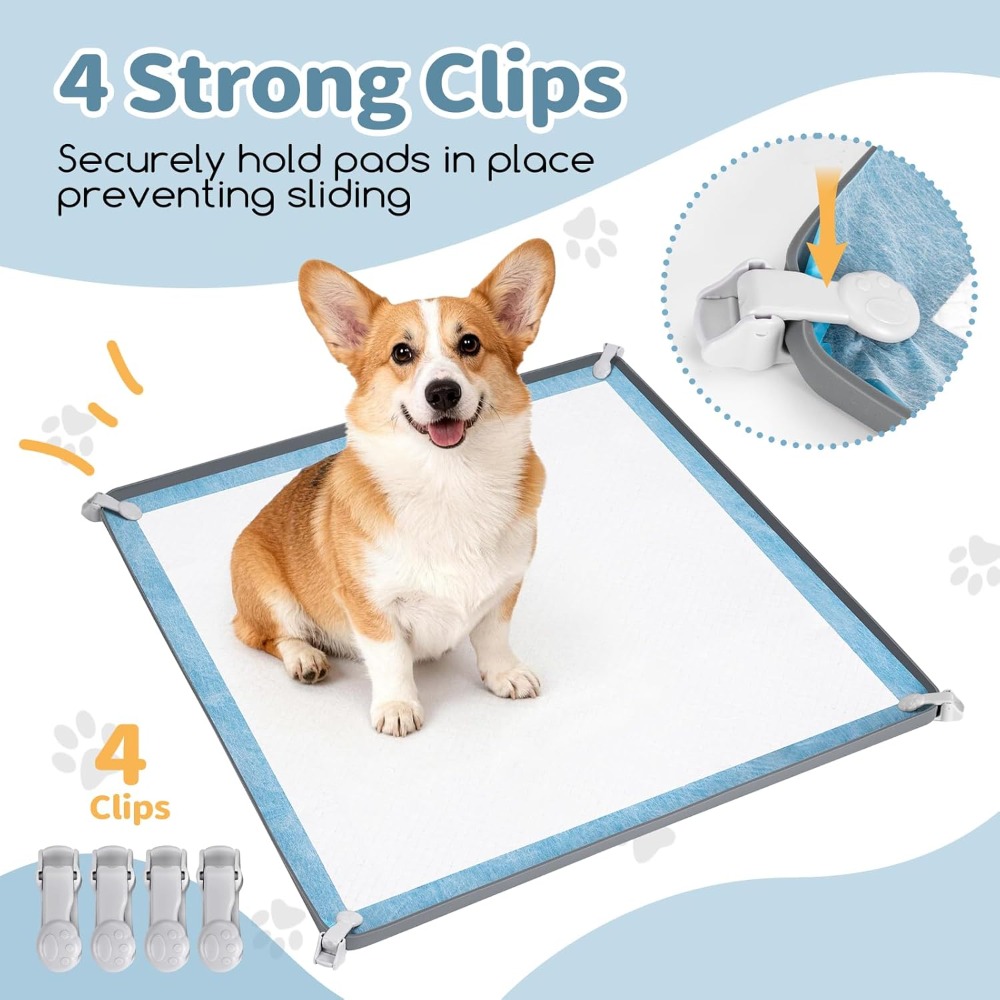 犬用トイレパッドホルダー、24インチ×24インチのトレーニン - Bench Dog Hole のレビューと価格