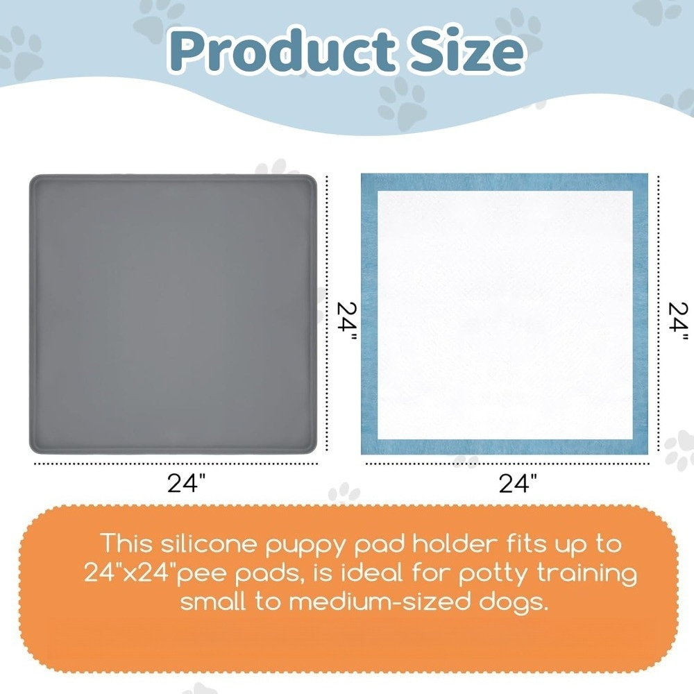 犬用トイレパッドホルダー、24インチ×24インチのトレーニン - Bench Dog Hole のレビューと価格