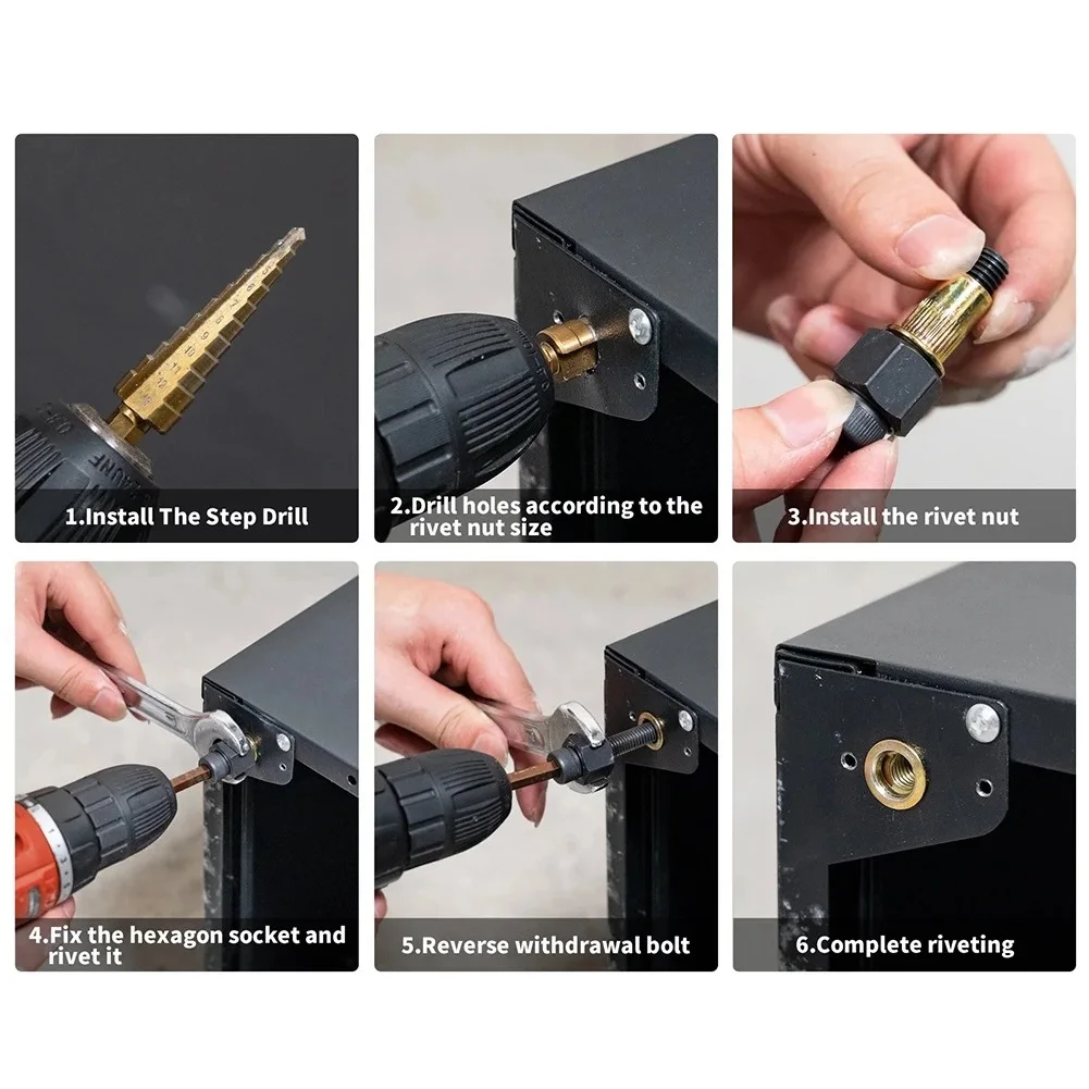 DIY修理ワークショップ用ハンドリベッターツール、マンドレル - Workshop Tools Pictures のレビューと価格