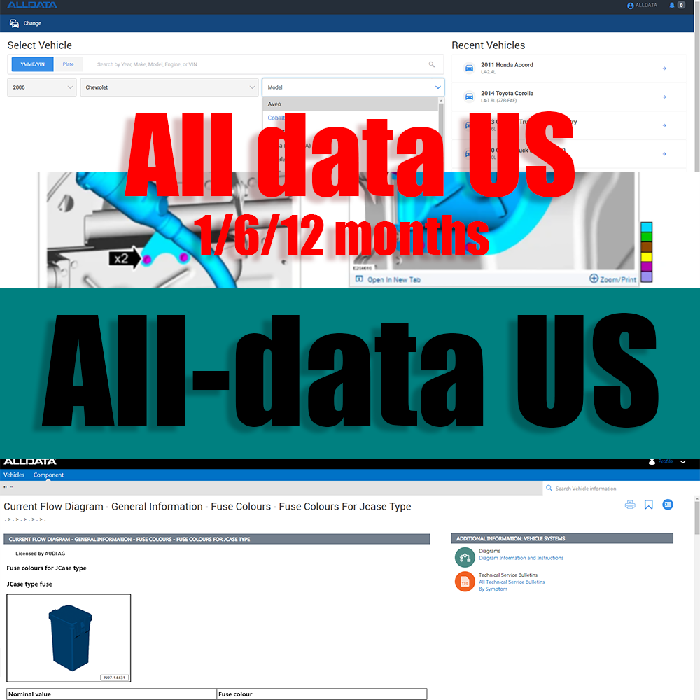 2026年版Alldata USフルバージョンオンラインログ - Workshop Tools Online のレビューと価格