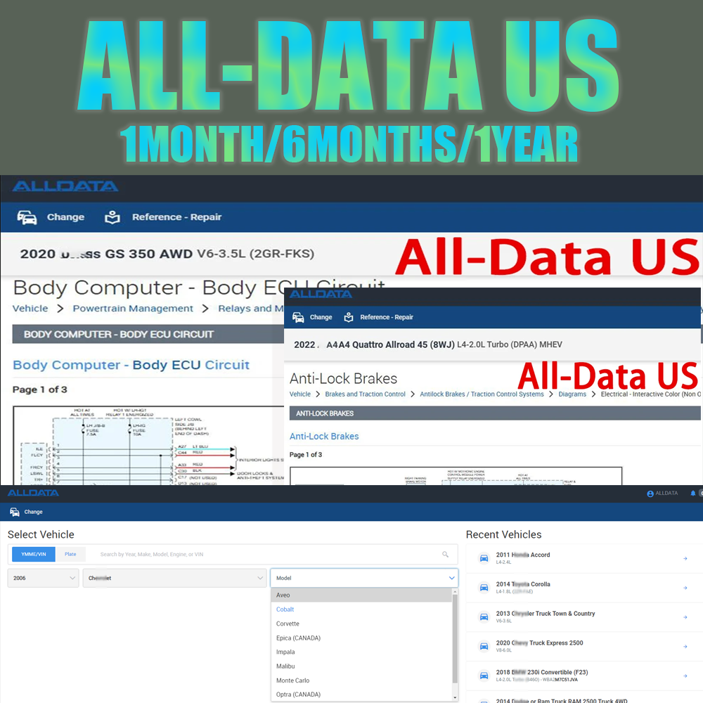 新しいオンラインログインアカウント Alldata US フ - Workshop Tools Online のレビューと価格