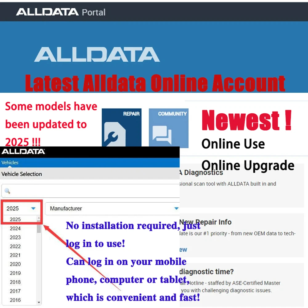 2027年版 Alldata CARデータ 最新オンラインア - Workshop Tools Online のレビューと価格
