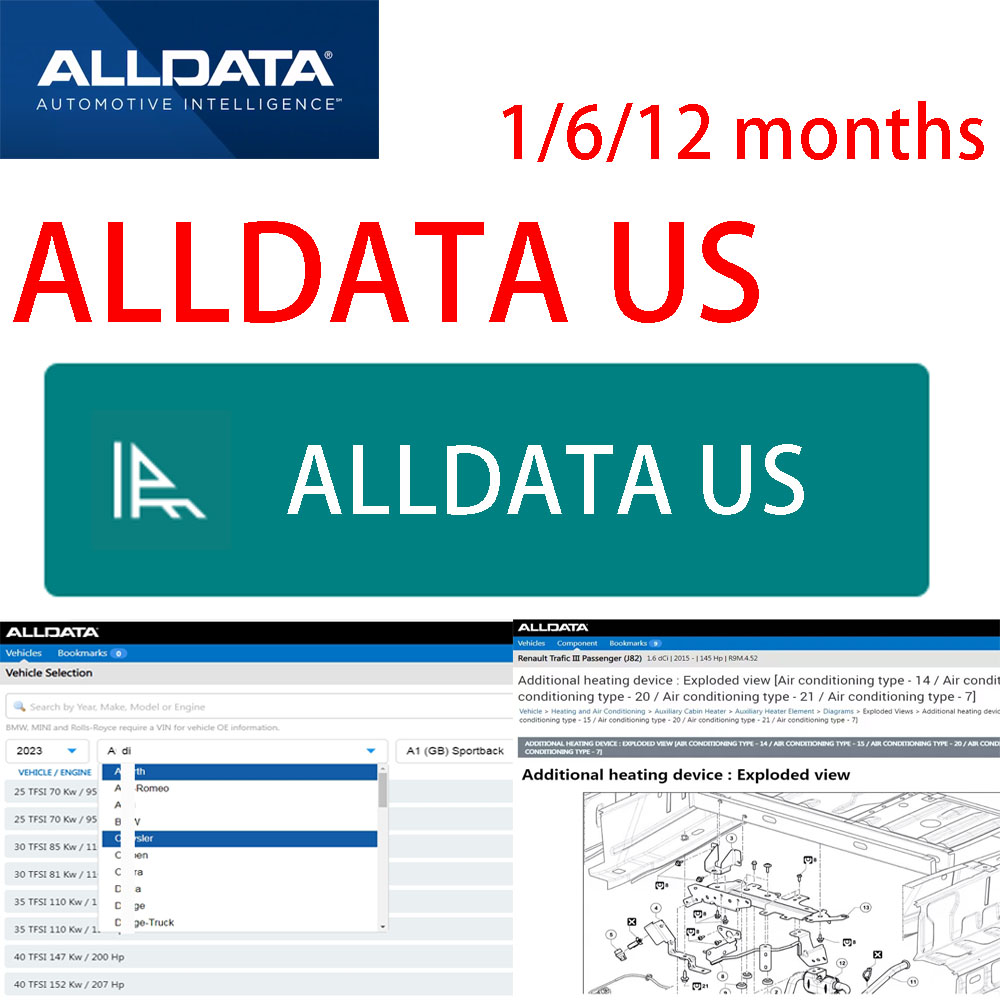 最新版Alldata USフルバージョンオンラインログインア - Workshop Tools Online のレビューと価格
